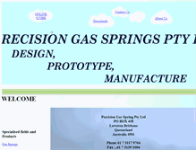 Tablet Screenshot of gasspring.com.au